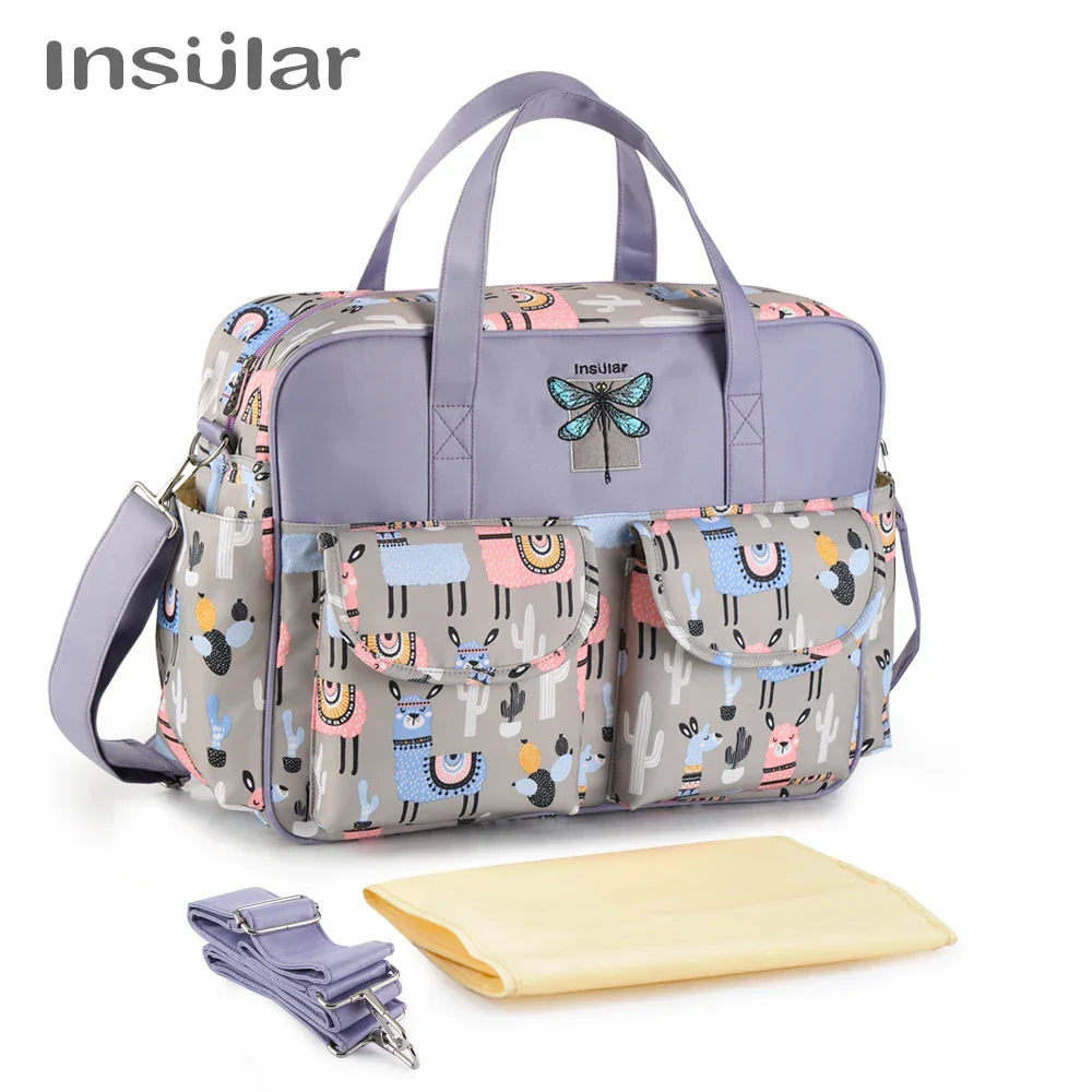 New Style Waterproof Diaper Bag Large Capacity Messenger