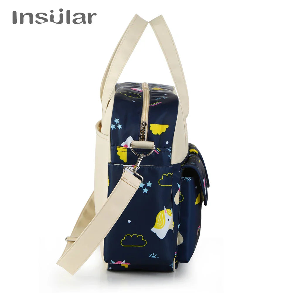 New Style Waterproof Diaper Bag Large Capacity Messenger
