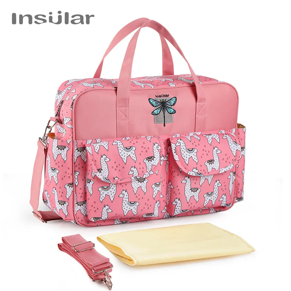 New Style Waterproof Diaper Bag Large Capacity Messenger
