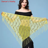 New style Belly dance costumes sequins tassel indian