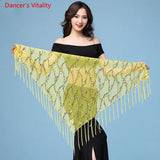 New style Belly dance costumes sequins tassel indian