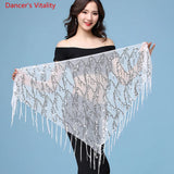 New style Belly dance costumes sequins tassel indian