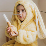 Newborn Baby Boy Girl Kids Rabbit Hooded Romper