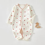 Newborn Baby Clothes Jumpsuit with Love Printed on