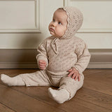 Newborn Baby Girl Knitting Bodysuits Korean Style Infant