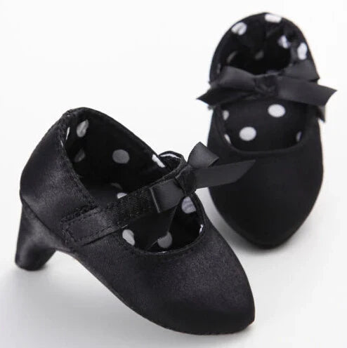 Newborn Baby Girl Princess High Heels Soft Sole