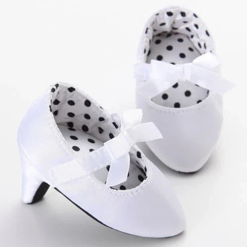 Newborn Baby Girl Princess High Heels Soft Sole
