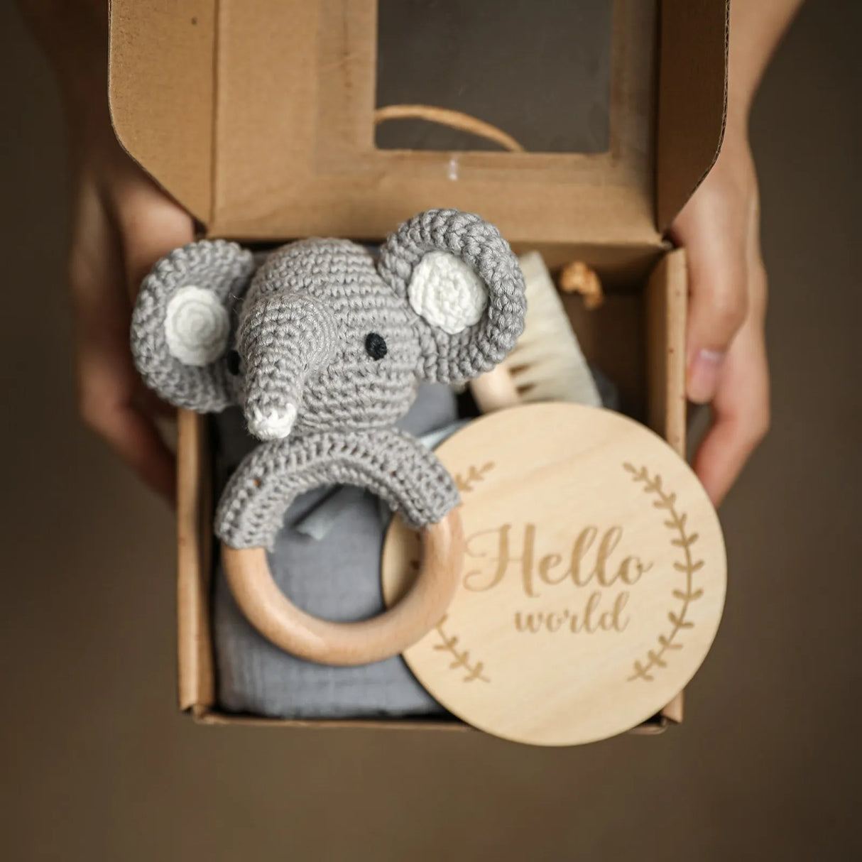 Newborn Baby Towel Bath Sets Gift Boxs Muslin