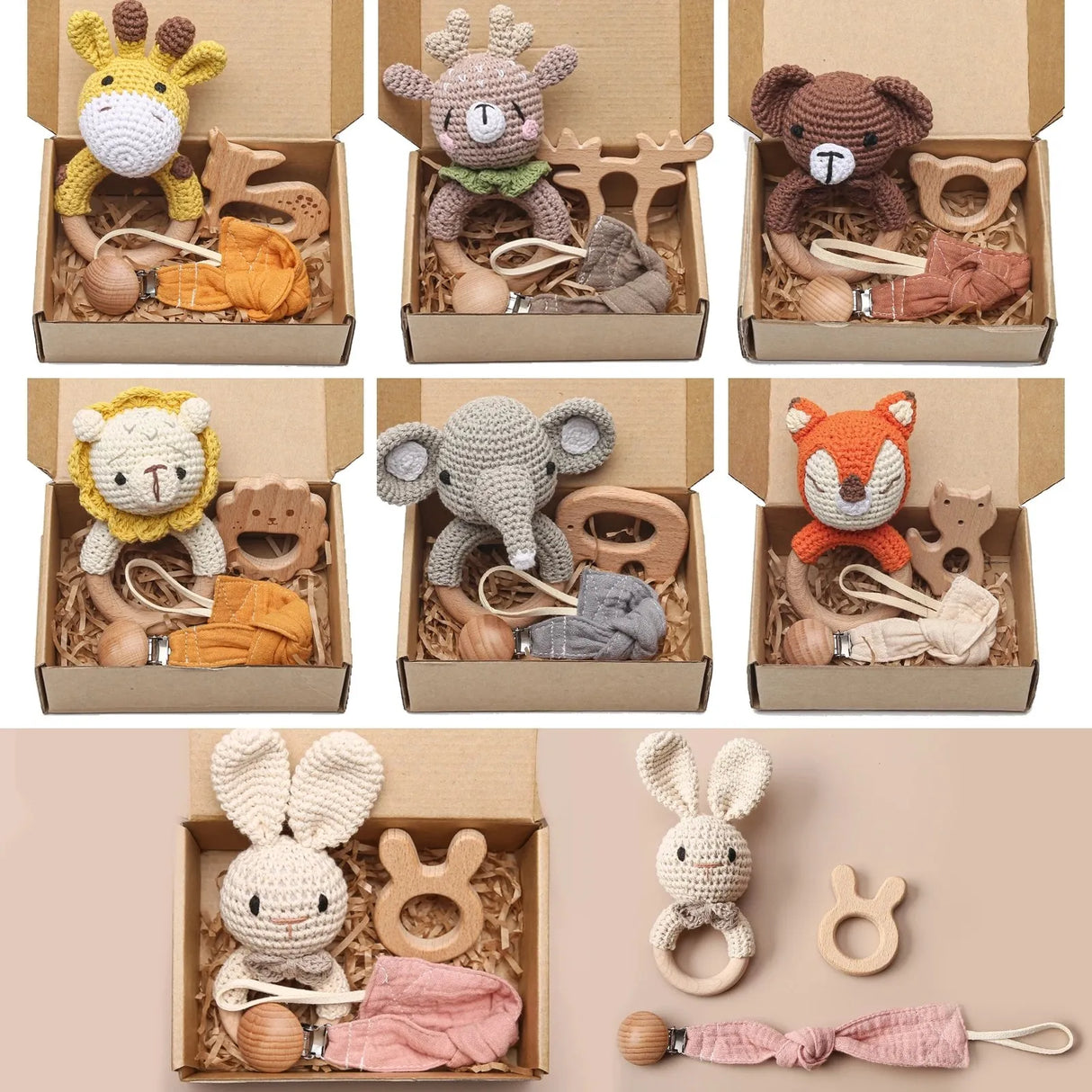 Newborn Baby Towel Bath Sets Gift Boxs Muslin