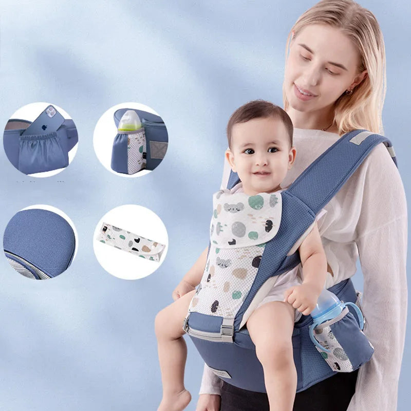 Newborn Ergonomic Baby Carrier Backpack Infant Baby Hipseat