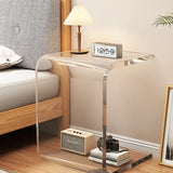 Newest Acrylic Transparent Bed Corner Table Nordic C-