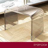 Newest Acrylic Transparent Bed Corner Table Nordic C-
