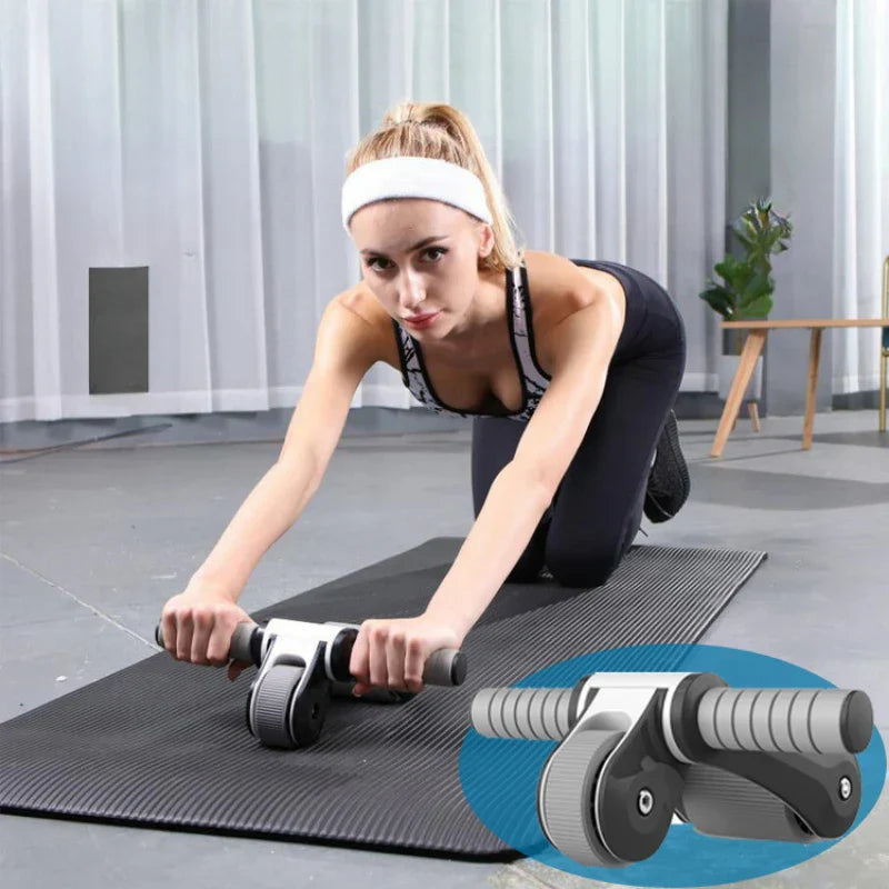 Newly Foldable Abdominal Wheel Gym Equipment Ab Rollers