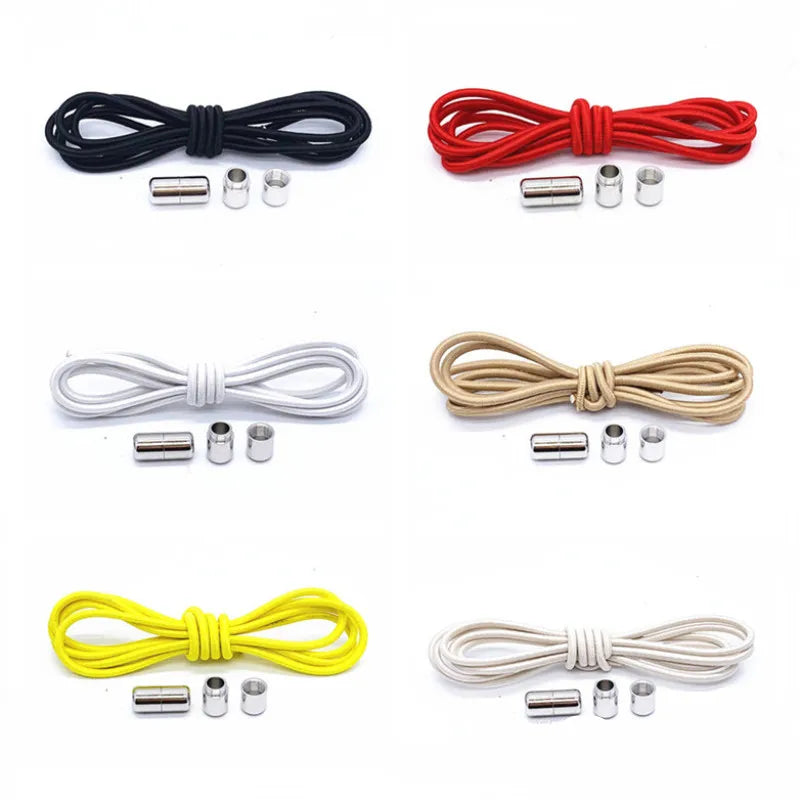 No Tie Shoelaces Semicircle Elastic Shoe Laces