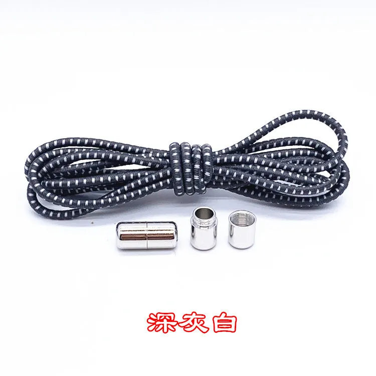 No Tie Shoelaces Semicircle Elastic Shoe Laces