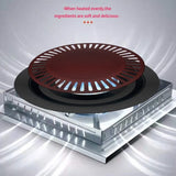 Non-Stick Camping Grill Pan for Meat Skewers Thickened