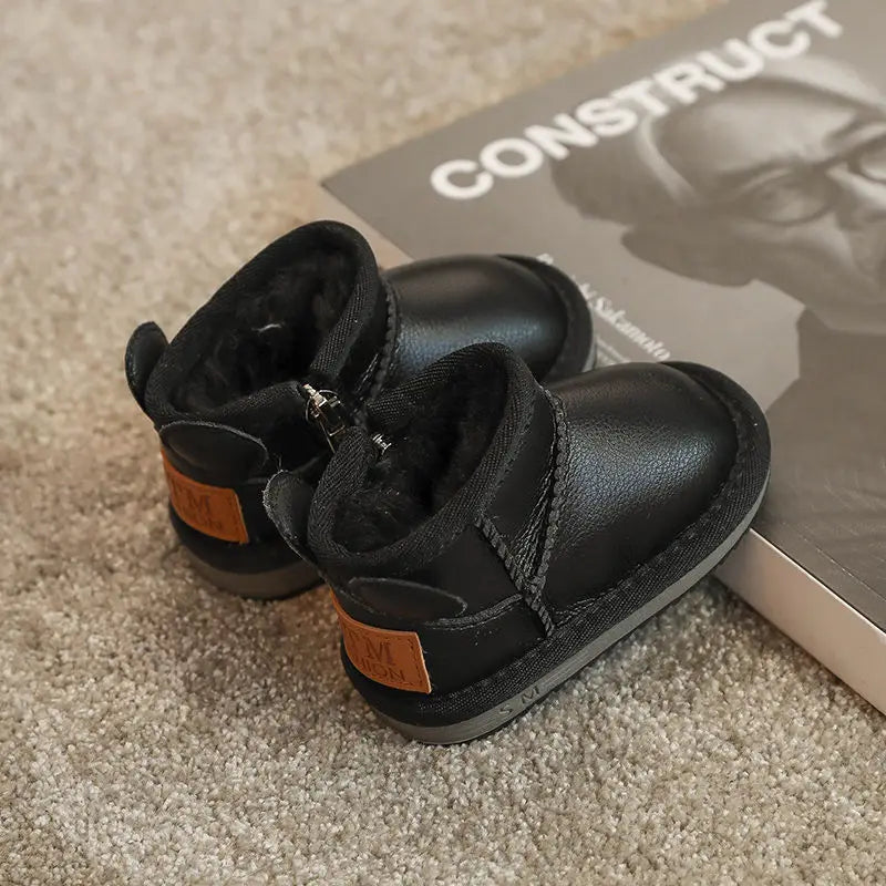 Non-slip Soft Toddler Shoes Children's Cotton Shoes Snow