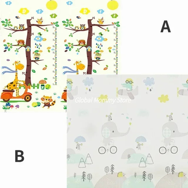 Non-toxic Thick 1CM EPE Baby Activity Gym Baby