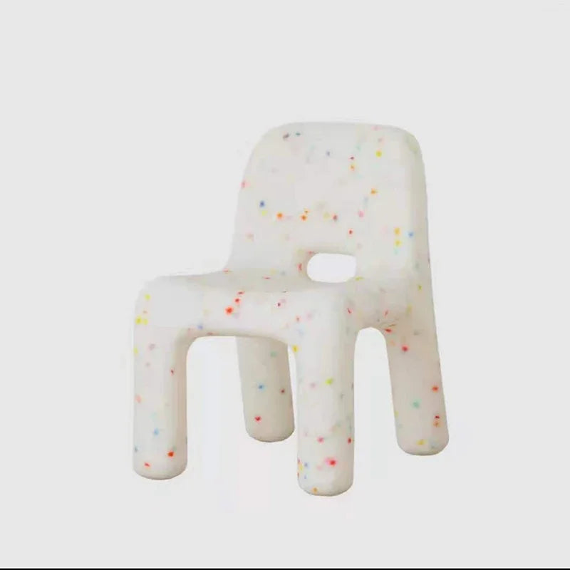 Nordic Dining Chairs for Home, Bench with Back,