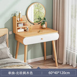 Nordic Dressing Table with Makeup Mirror Simple Bedroom