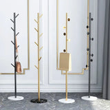 Nordic Gold Standing Coat Rack Modern Quality Metal