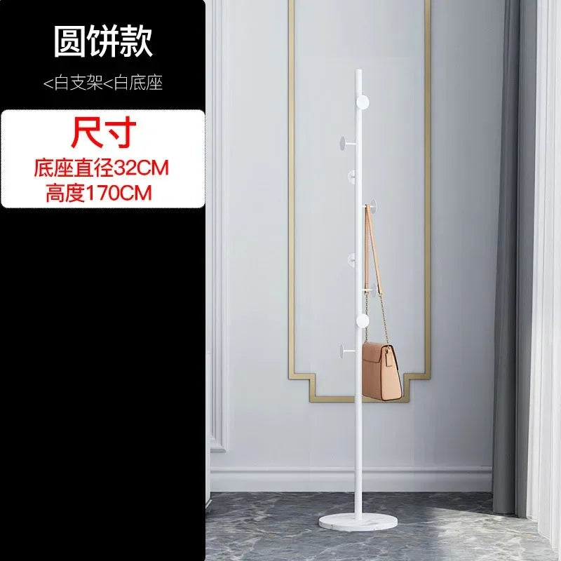 Nordic Gold Standing Coat Rack Modern Quality Metal