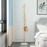 Nordic Gold Standing Coat Rack Modern Quality Metal