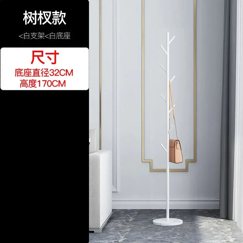Nordic Gold Standing Coat Rack Modern Quality Metal