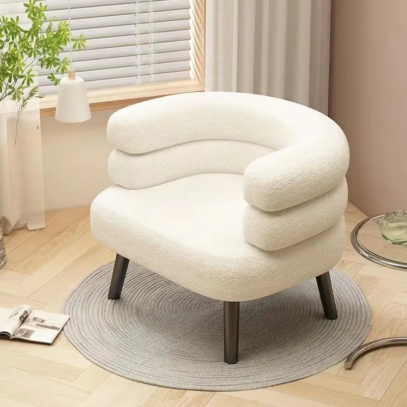Nordic Ins Living Room Chair Girls Comfortable Bedroom