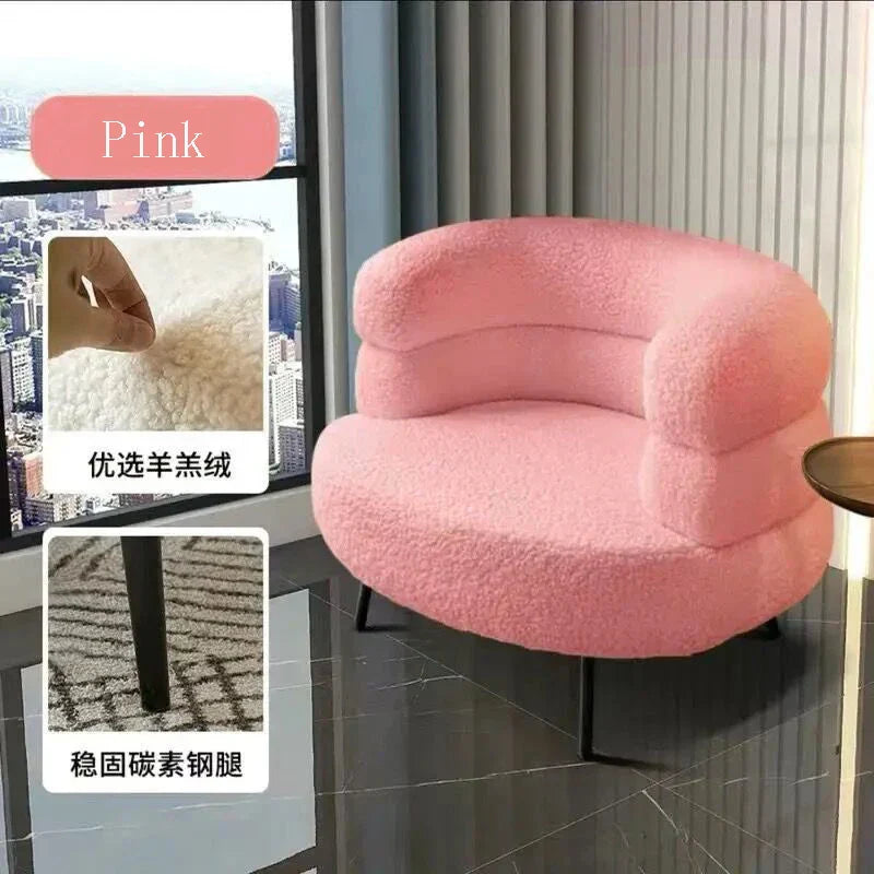 Nordic Ins Living Room Chair Girls Comfortable Bedroom