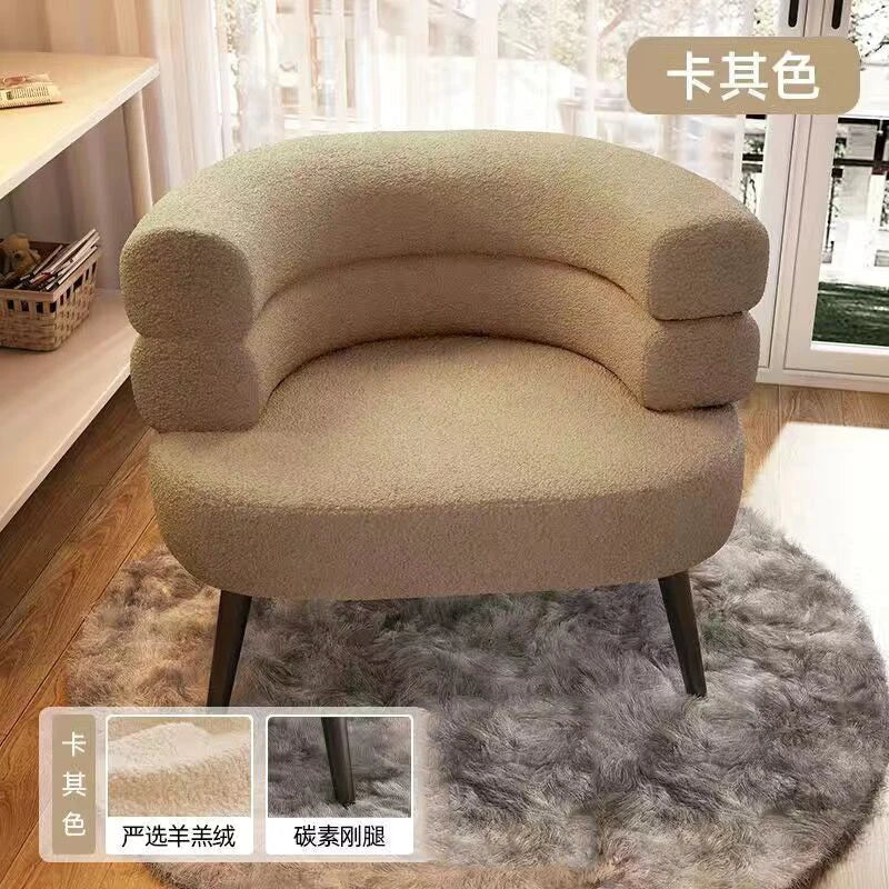Nordic Ins Living Room Chair Girls Comfortable Bedroom