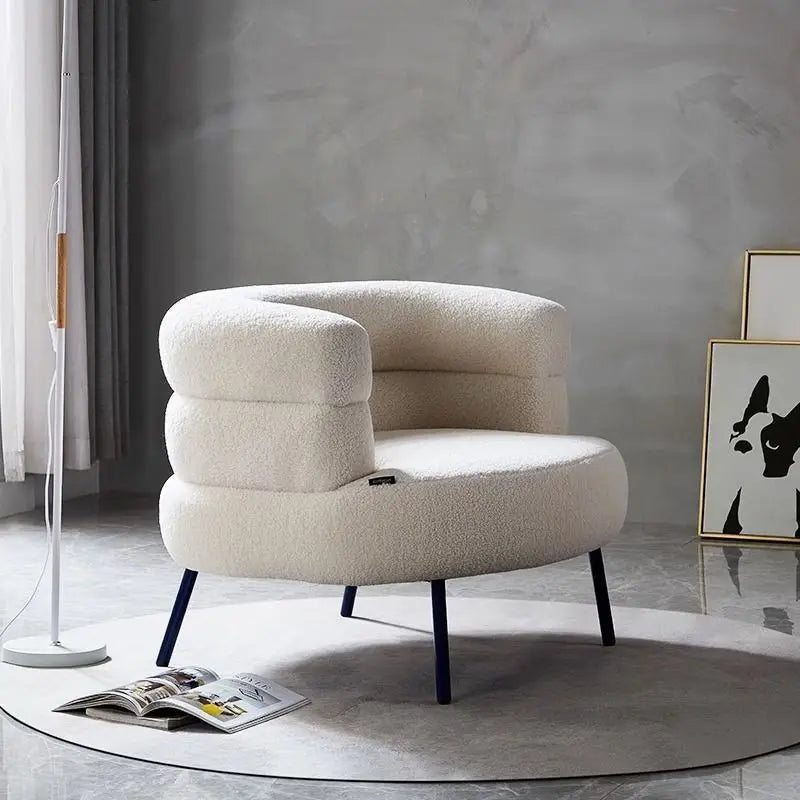 Nordic Ins Living Room Chair Girls Comfortable Bedroom