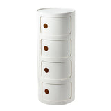 Nordic Ins Network Red Bedside Cabinet Modern Simple
