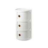 Nordic Ins Network Red Bedside Cabinet Modern Simple