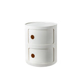 Nordic Ins Network Red Bedside Cabinet Modern Simple