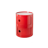 Nordic Ins Network Red Bedside Cabinet Modern Simple