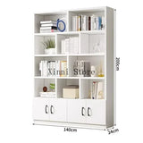 Nordic Kitchen Bookcase Display Cabinet Magazine Rack Bookcase