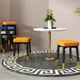 Nordic Luxury Dining Chairs Home Stackable Stools Modern