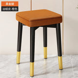 Nordic Luxury Dining Chairs Home Stackable Stools Modern