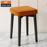 Nordic Luxury Dining Chairs Home Stackable Stools Modern