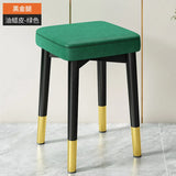Nordic Luxury Dining Chairs Home Stackable Stools Modern