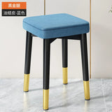 Nordic Luxury Dining Chairs Home Stackable Stools Modern