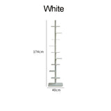 Nordic Revolving Metal Story Bookcase Bookshelf Bookrack Book