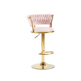 Nordic Rotating Lifting Bar Chair High Foot Stool
