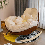 Nordic Style Single Rocking Chair Lazy Sofa Balcony