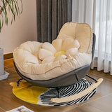 Nordic Style Single Rocking Chair Lazy Sofa Balcony