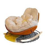 Nordic Style Single Rocking Chair Lazy Sofa Balcony