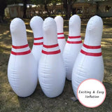Novelty Place Giant Inflatable Bowling Set for Kids