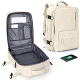 Nylon Backpack Business Travel Backpack with USB Port