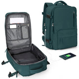Nylon Backpack Business Travel Backpack with USB Port